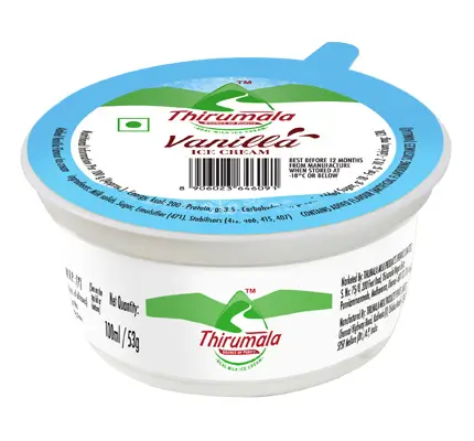 Vanilla Ice cream - Thirumala Milk